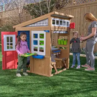 KidKraft Záhradný Domček Kreatívny S Pracovnou Dielňou
