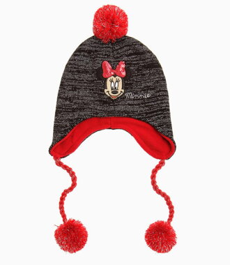 Disney Minnie Mouse čiapka čierna