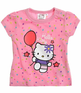 Hello Kitty Tričko s krátkym rukávom bl.ružová