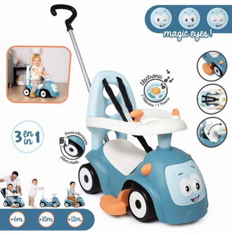 Smoby Odrážadlo Maestro 3v1 modré elektronické