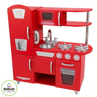 KIDKRAFT detská kuchynka RED VINTAGE