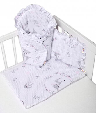 Baby Nellys Sada pre Bábiku Zavinovačka, Perinka a Vankúšik Srnka