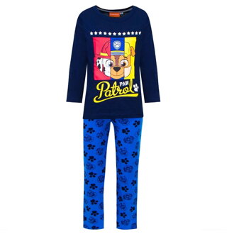 Tlapkova patrola (Paw Patrol) Pyžamo s dlhým rukávom modrá