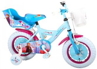 Volare Frozen II detský bicykel 12 so zvončekom