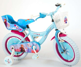  Volare Frozen II detský bicykel 14 so zvončekom