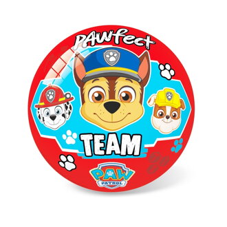 Lopta Paw patrol červená 23cm