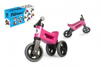 Teddies Odrážadlo Funny Wheels Rider Sport 2v1 ružová