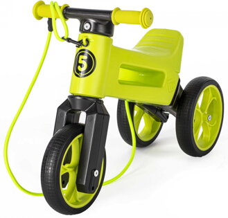 Teddies Odrážadlo Funny Wheels Super Sport 2v1 zelená