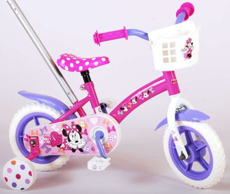 Volare Minnie Detský Bicyklík 10 s tyčou
