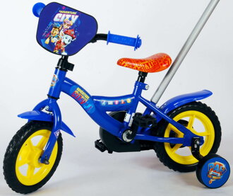 Volare Paw Patrol Detský Bicykel 10 s tyčou modrý