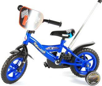 Volare Detský Bicykel 10 s tyčou Autá