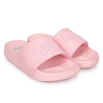 Baagl Šľapky Logo Pink