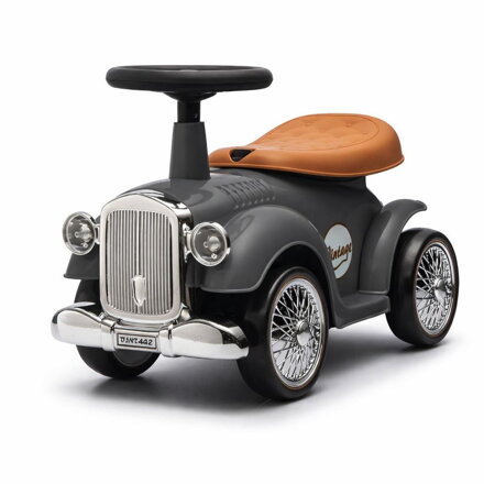 Baby Mix Detské odrážedlo Retro šedé