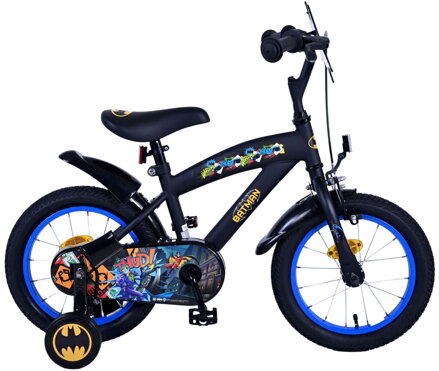 Volare Bicykel 14 Čierny Batman