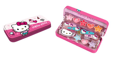 Hello Kitty Kovové Puzdro S Make-Up