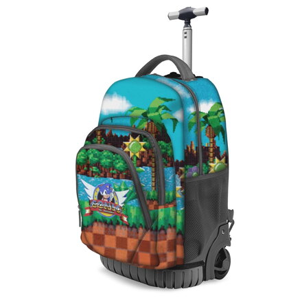 SONIC Školská taška na kolieskach