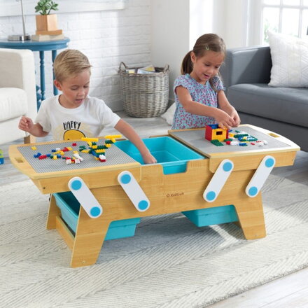 KidKraft Hrací Stôl S Úložným Priestorom Stavebnica