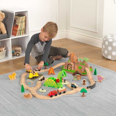 KidKraft Vláčiková Dráha Dinosaur Bucket Top