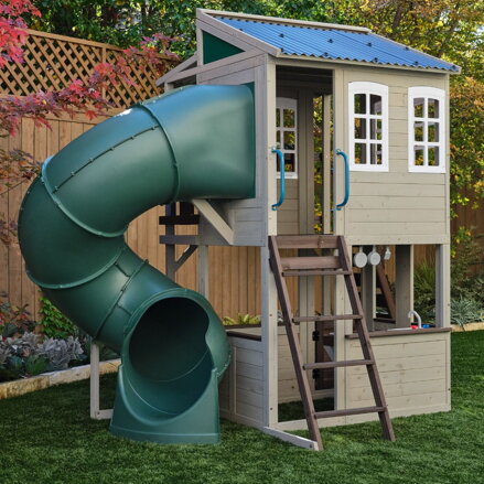 KidKraft Detské Ihrisko West Escape S Turbo Tobogánom