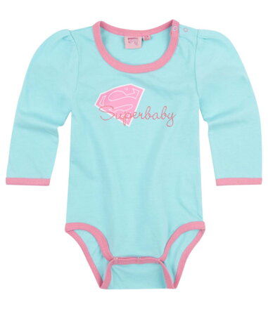 Superbaby Kojenecké body modré
