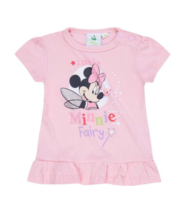 Disney Minnie Tričko s krátkym rukávom bl. ružová