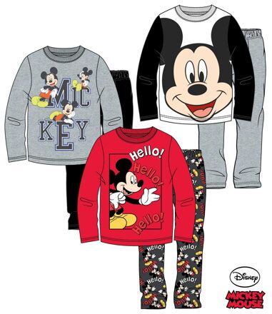 Disney Mickey pyžamo šedé