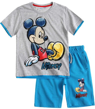 Disney Mickey Tričko a bermudy modrá