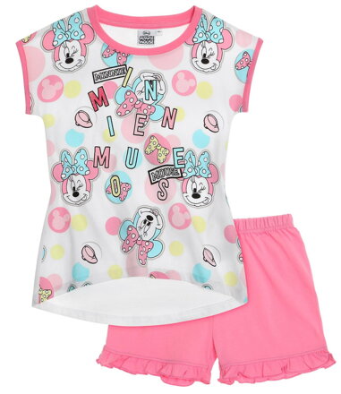 Disney Minnie Pyžamo s krátkym rukávom vzor