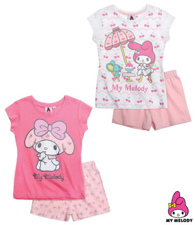 My Melody pyžamo s krátkym rukávom dvojbalenie