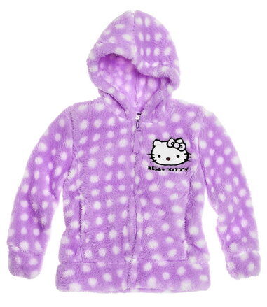 Disney HELLO KITTY bunda coral fialová