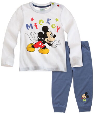Disney Mickey Tričko s teplákmi biela