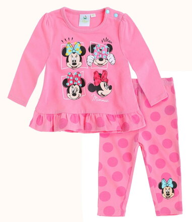 Disney Minnie Mouse tričko a legíny ružová