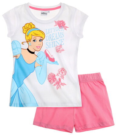 DISNEY pyžamo Princess biele