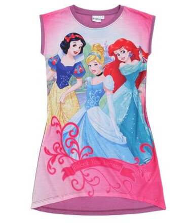 Disney Princess Nočná košeľa fuchsia
