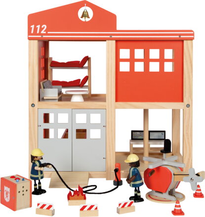 Small Foot Veľká Požiarna Stanica So Zvukom A Svetlom