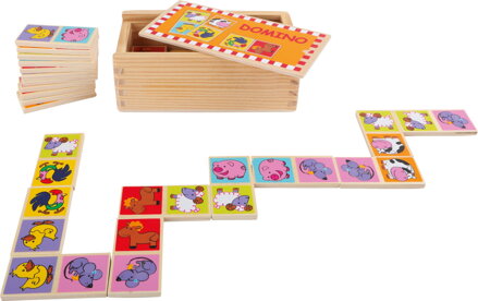 Small Foot domino zvieratká