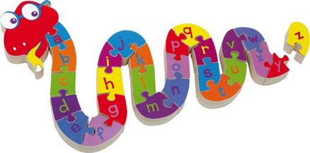 Small Foot puzzle hadia abeceda