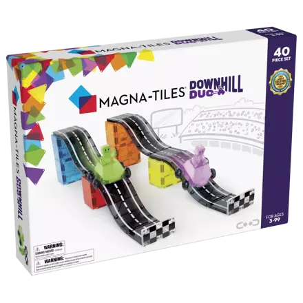 Magna-Tiles Magnetická stavebnica Downhill Duo 40 dielov