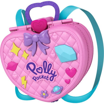 MATTEL Polly Pocket batoh do zábavného parku s 2 bábikami a príslušenstvom  GKL60