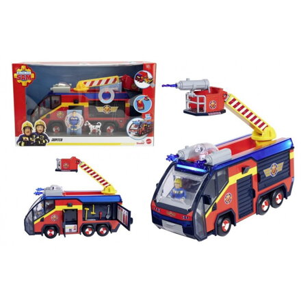 Simba Požiarnik Sam Jupiter Veľké hasičské auto s rebríkom