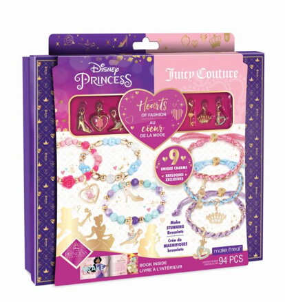 Disney Princess X Juicy Couture Hearts of Fashion Výroba náramkov