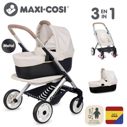 Maxi Cosi Kombinovaný kočík pre bábiky béžový