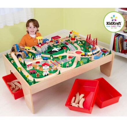 KIDKRAFT hrací set WATERFAL MOUNTAIN TRAIN SET