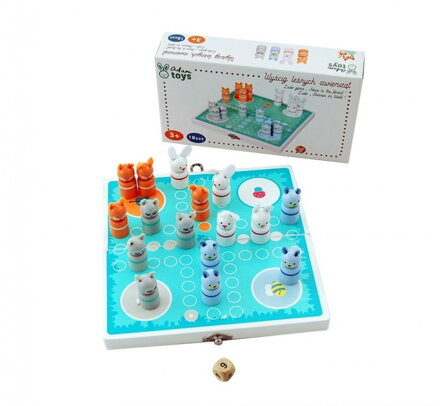 Adam Toys Človeče, nehnevaj sa! - Lesné zvieratká