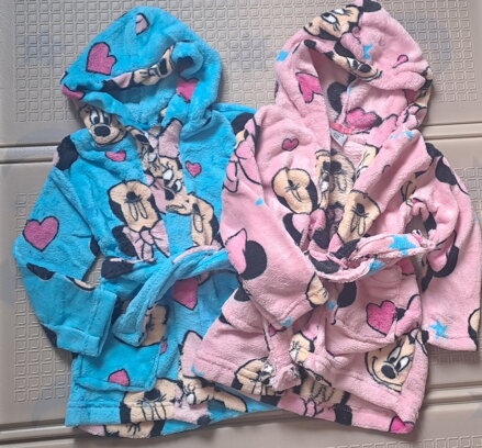 Disney Minnie  župan s kapucňou