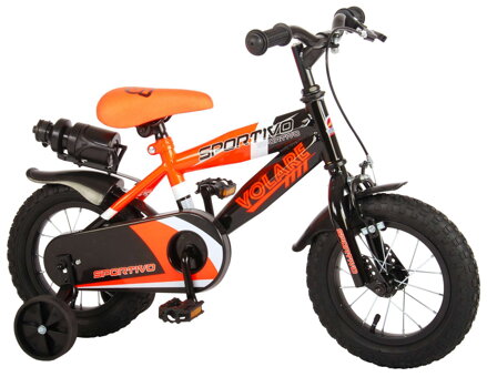 Volare Detský Bicykel Sportivo Neon Oranžovo/Čierna 12