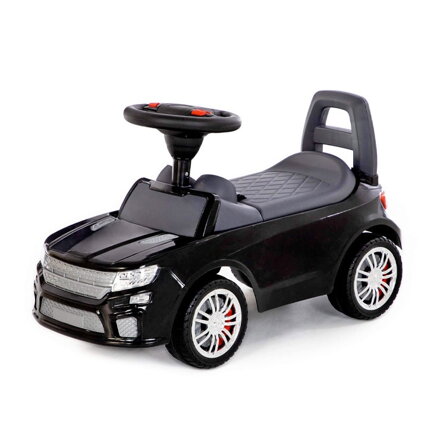 Polesie Wader Odrážadlo SuperCar so zvukom čierne