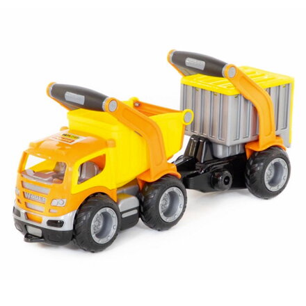 Polesie Auto Gripp Truck vyklapacie s návesom