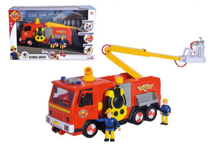 Simba Požiarnik Sam Hasičské auto Jupiter Mega Deluxe 28 cm 