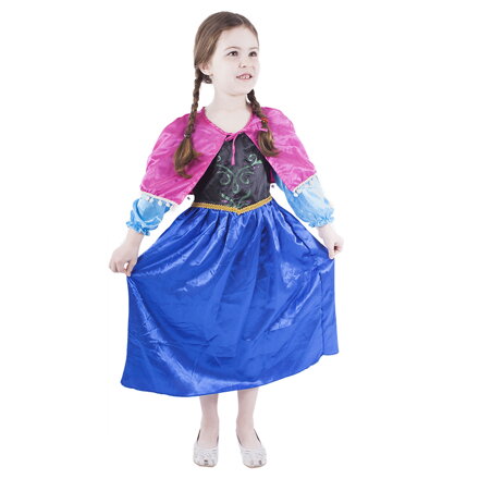 Detský kostým princezná zimné kráľovstvo - Anna